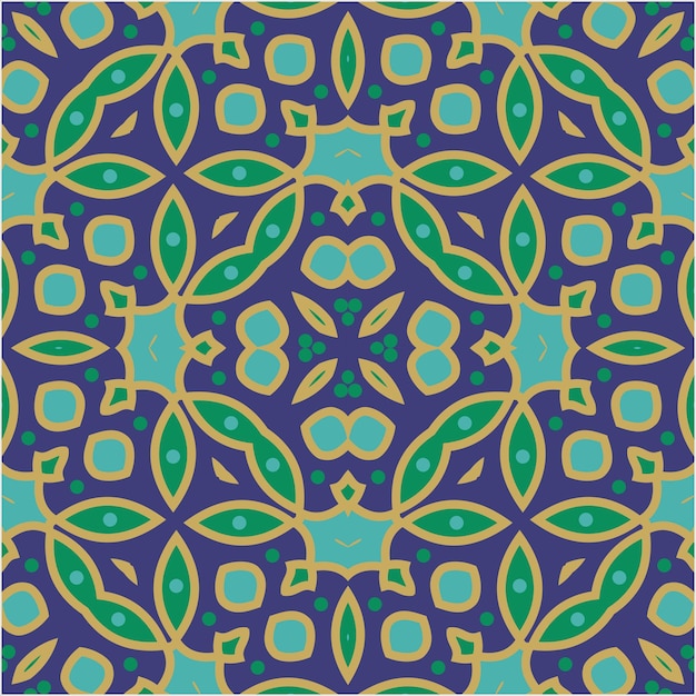 Modello geometrico senza cuciture vettore senza cucitte Abstract Patterns texture eleganti piastrelle simmetriche