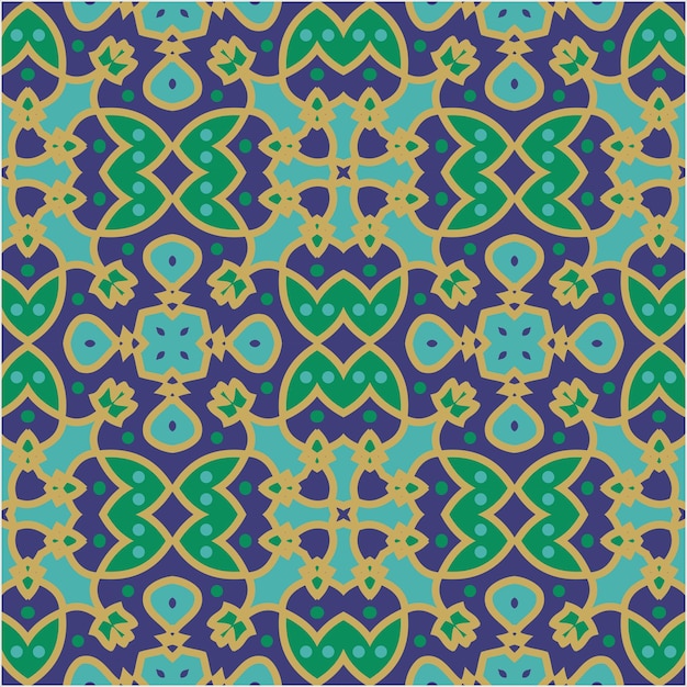 Modello geometrico senza cuciture vettore senza cucitte Abstract Patterns texture eleganti piastrelle simmetriche