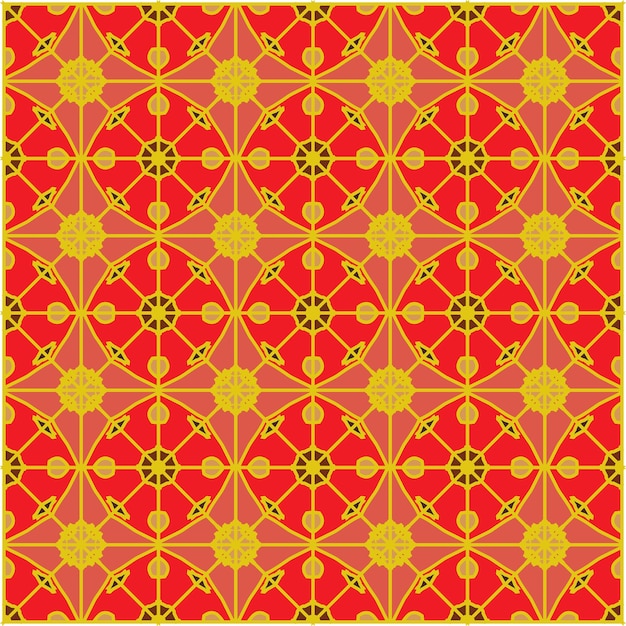 Modello geometrico senza cuciture vettore senza cucitte Abstract Patterns texture eleganti piastrelle simmetriche