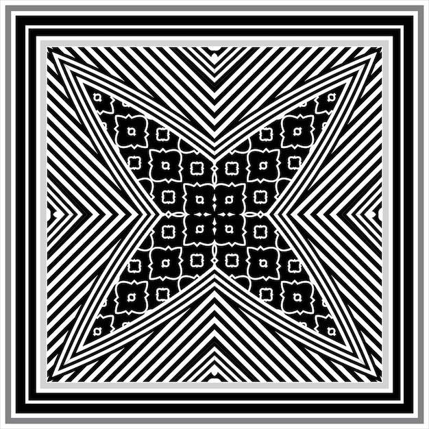 Modello geometrico senza cuciture vettore senza cucitte Abstract Patterns texture eleganti piastrelle simmetriche