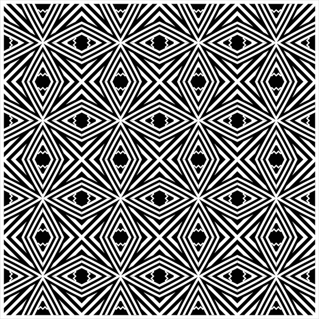 Modello geometrico senza cuciture vettore senza cucitte Abstract Patterns texture eleganti piastrelle simmetriche