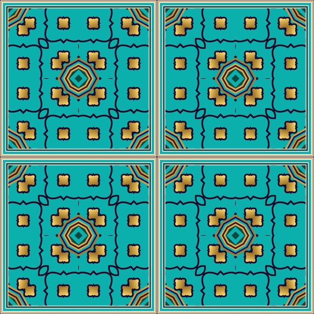 Modello geometrico senza cuciture vettore senza cucitte Modelli astratti 6 set Modelli piastrelle simmetriche