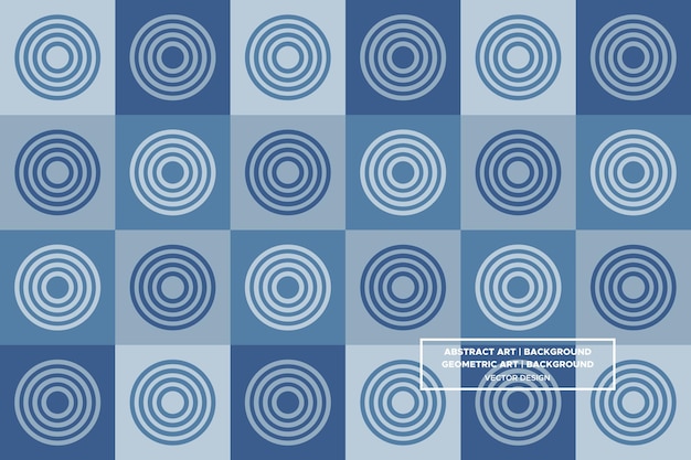 Modello geometrico sfondo geometrico riassunto sfondo elementi di progettazione del sito web cerchi blu