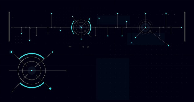 Modello HUD FUI per widescreen senza testo