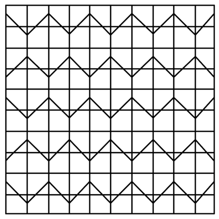 Vettore modello linea verticale geometrica 4