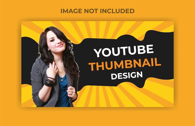 Modello moderno di progettazione delle miniature di Youtube
