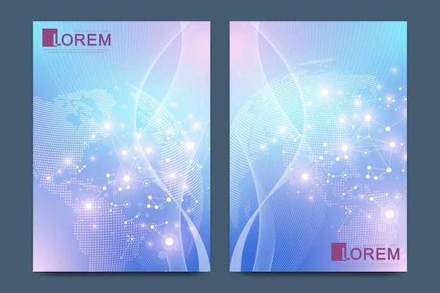Modello moderno per brochure