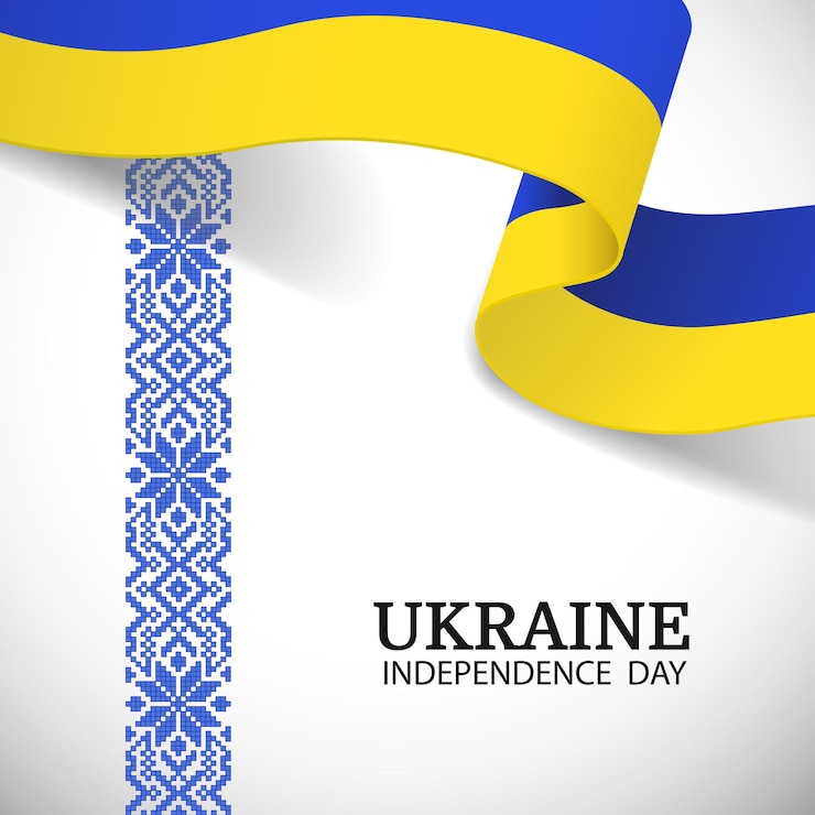 modello nazionale del giorno dell'indipendenza dell'Ucraina
