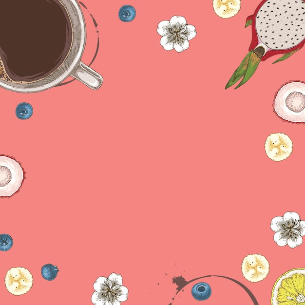 Modello per il caffè