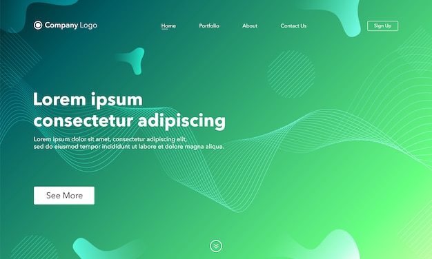 Modello per siti Web o app.