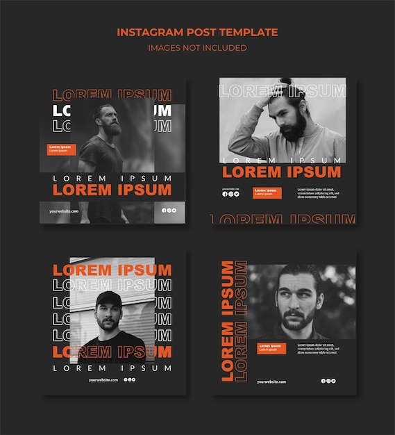 Modello post di Instagram