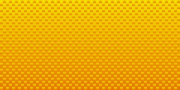 Modello senza cuciture astratto delle mattonelle Fondo futuristico giallo