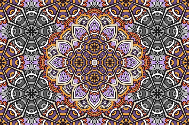 modello senza cuciture astratto mandala