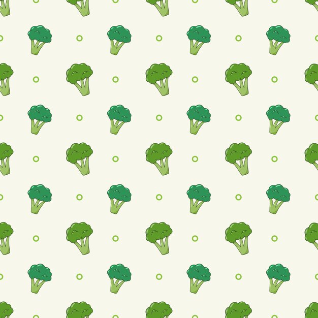 modello senza cuciture di broccoli
