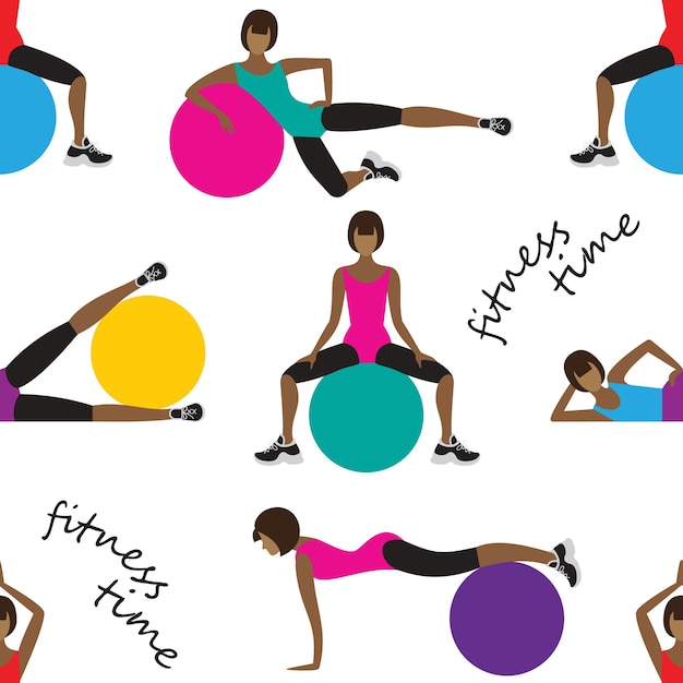 Modello senza cuciture di forma fisica