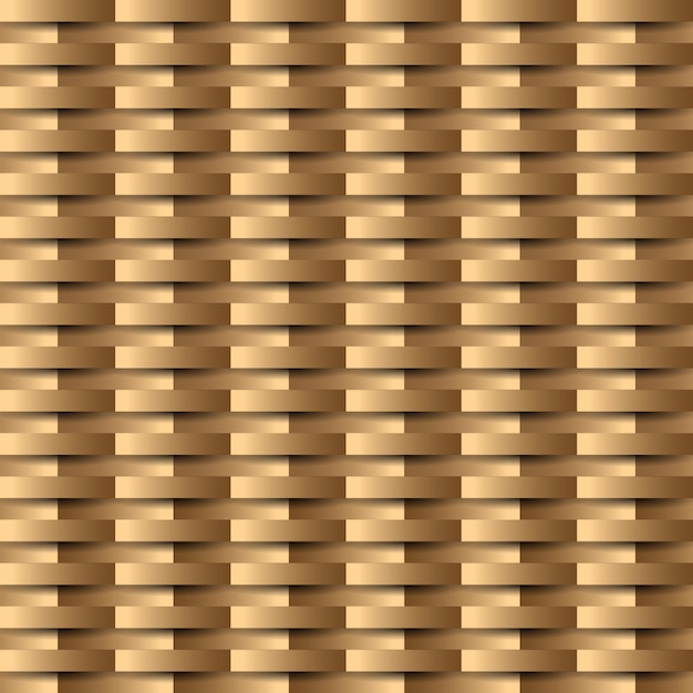 Modello senza cuciture di lusso oro con geometrico