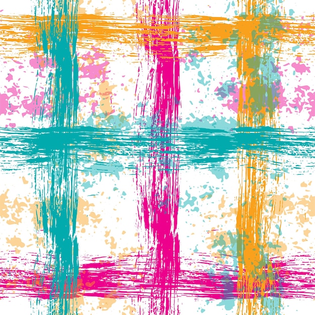 Modello senza cuciture di strisce multicoloriVector