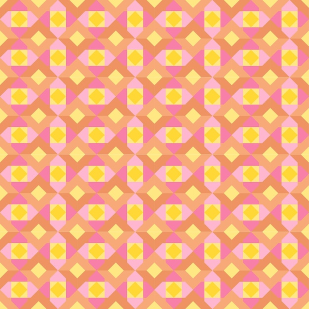 Modello senza cuciture geometrico e damascato