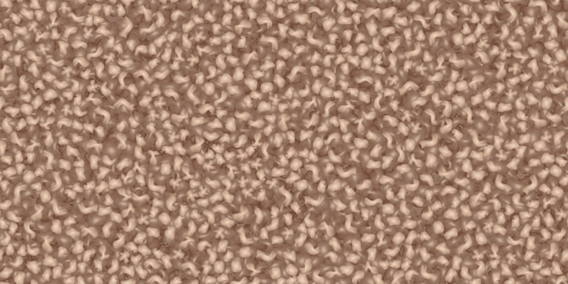 Modello senza cuciture in sherpa marrone con texture in pileStampa