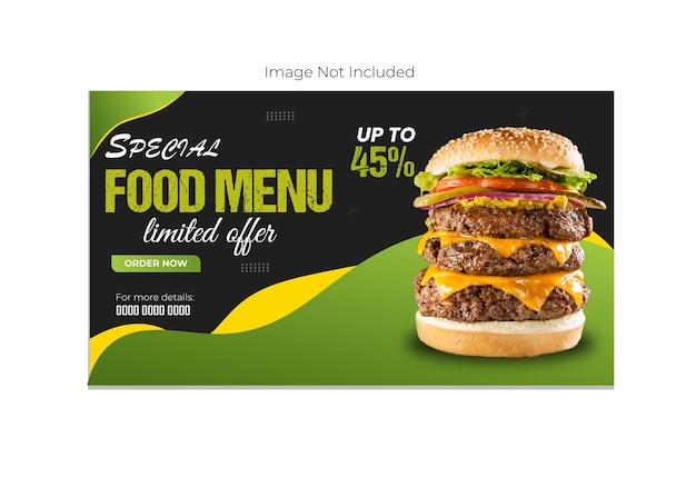 Modello struttura banner web