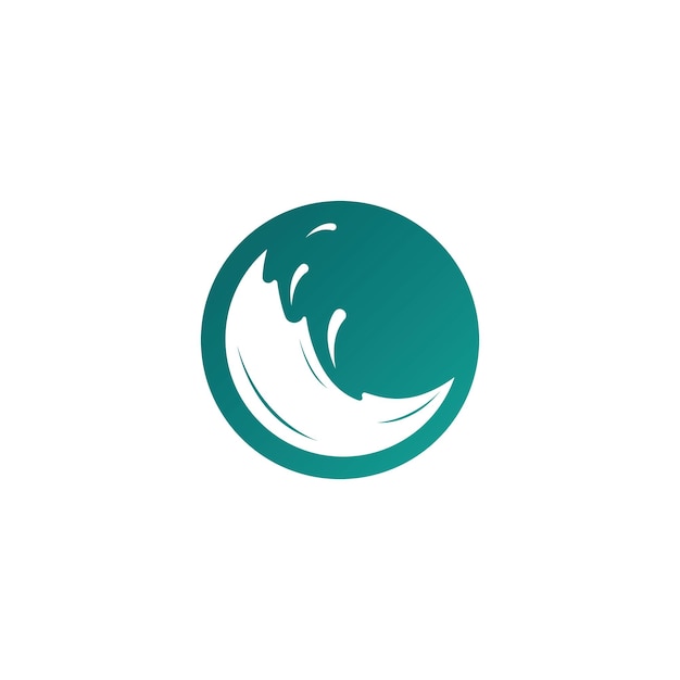 Modello vettoriale del logo Water Splash