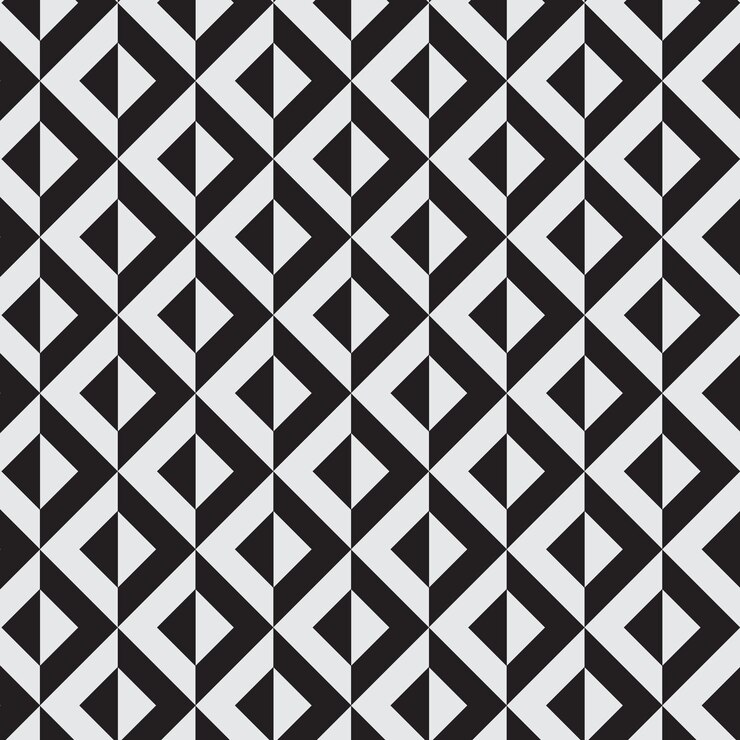 Modello vettoriale senza cuciture a triangolo geometrico adatto per la stampa di sfondo