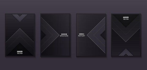 Modern Covers Template Design forme geometriche