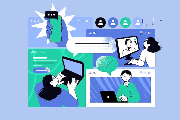 Modern Web Graphics Pack Vector EPS (Moderno pacchetto di grafica web vettoriale EPS)
