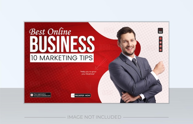 modern youtube thumbnail design