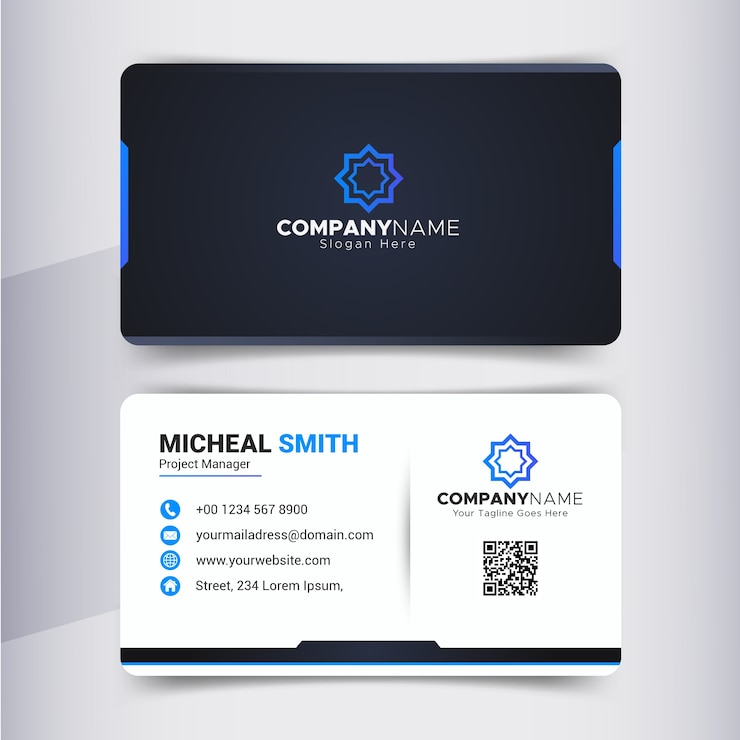 Vettore moderno business card