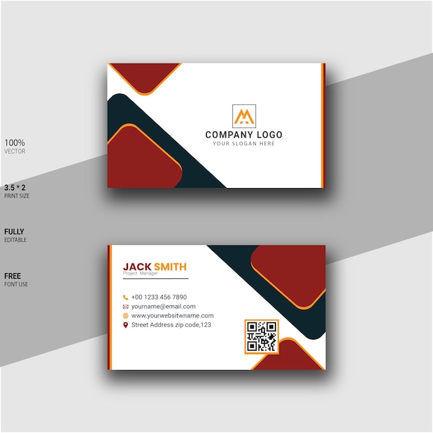 Moderno business card