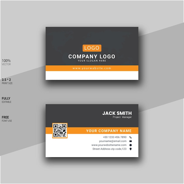 Moderno business card