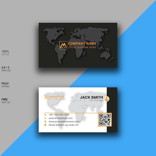 Moderno business card