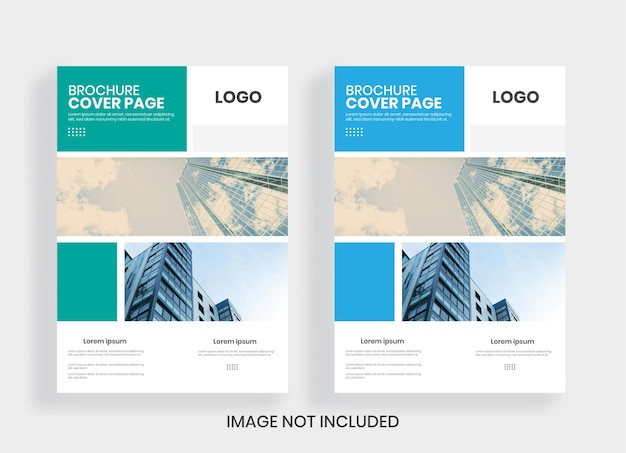 Moderno design della copertina della relazione annuale