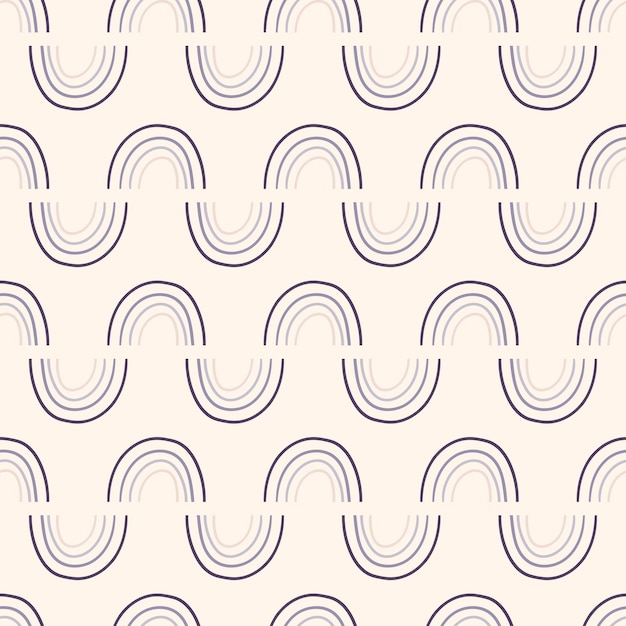 Moderno motivo ornamentale senza soluzione di continuità per carta da parati scrapbook carta tessuto stampe tessili Sfondo vettoriale per il design della superficie