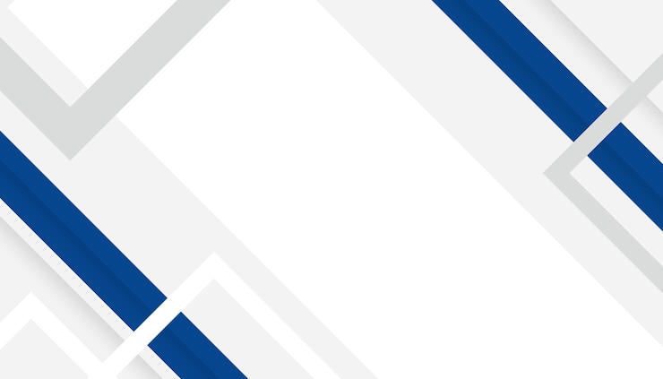 Vettore moderno sfondo geometrico astratto blu e bianco