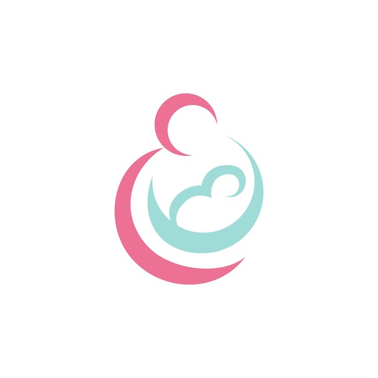 Mom and baby care love mom happy health care