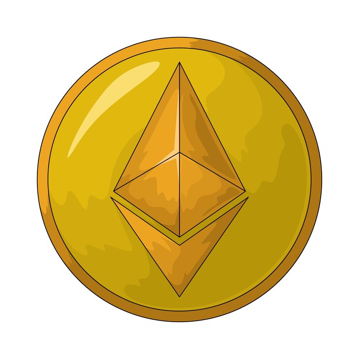 Vettore moneta ethereum