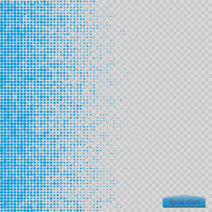 Vettore motivo a mezzitoni vectorblue i cerchi sui quadrati di sfondo