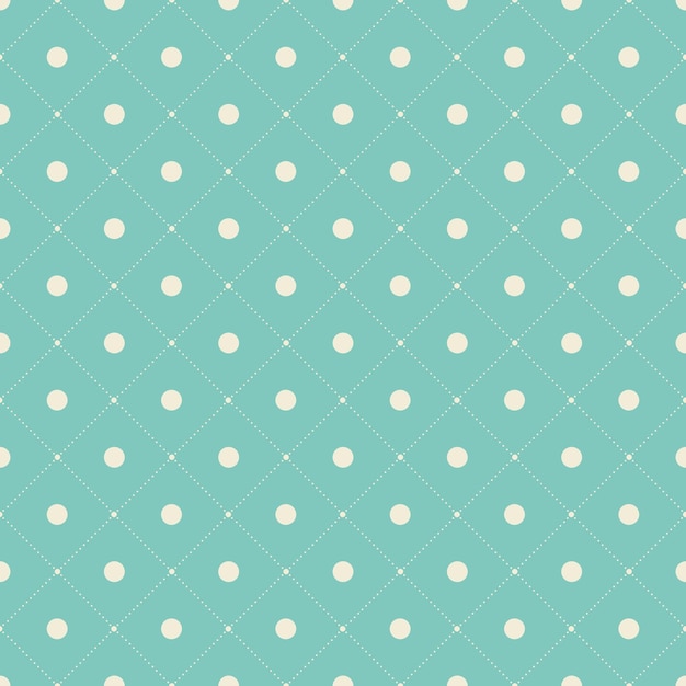 Motivo a pois geometrici eleganti e di lusso. Illustrazione geometrica della griglia semplice
