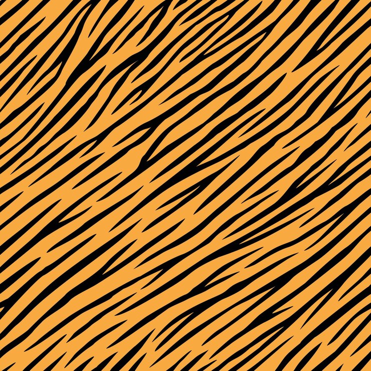 motivo a strisce di tigre senza cuciture astratto