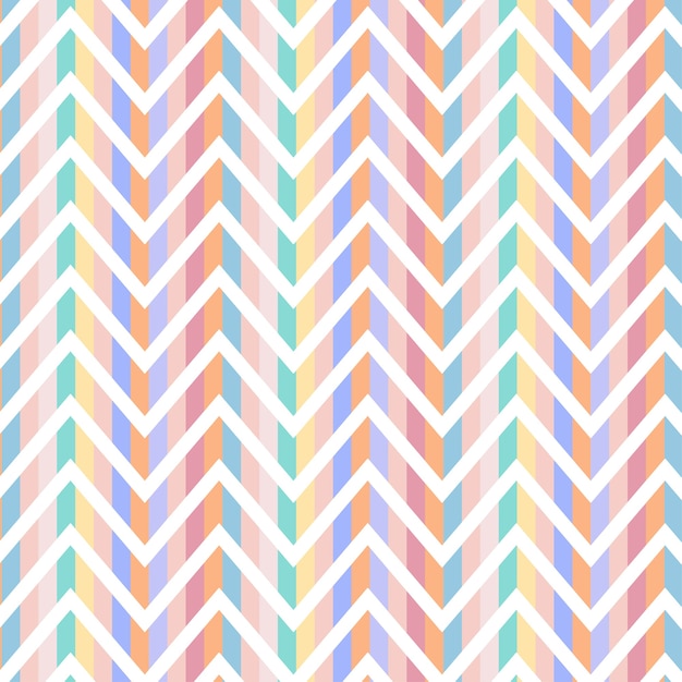 Motivo a zig zag minimal