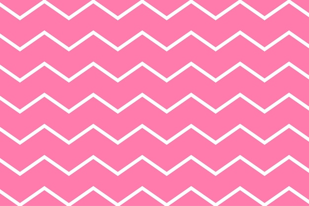 Motivo a zig-zag rosa vettoriale gratis