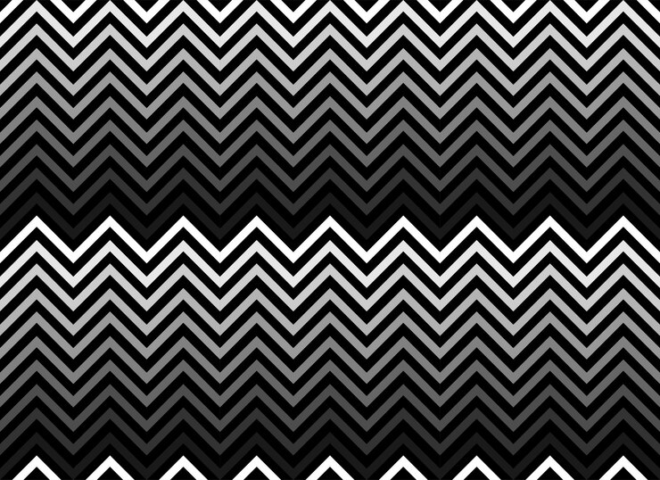 Motivo a zigzag scuro