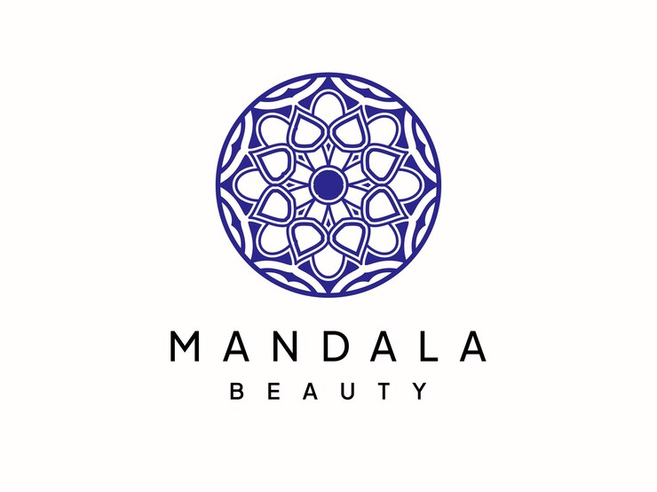 Motivo circolare mandala, decorazione di lusso con fiori di mandala, modello yoga, relax, islamico