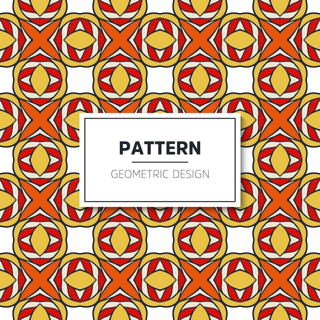 Motivo etnico seamless pattern