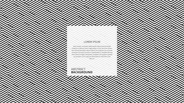 Motivo geometrico astratto a zig-zag