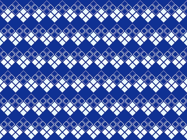Motivo geometrico moderno su grafica in stile sfondo blu per la copertura delle lenzuola dei modelli di abbigliamento