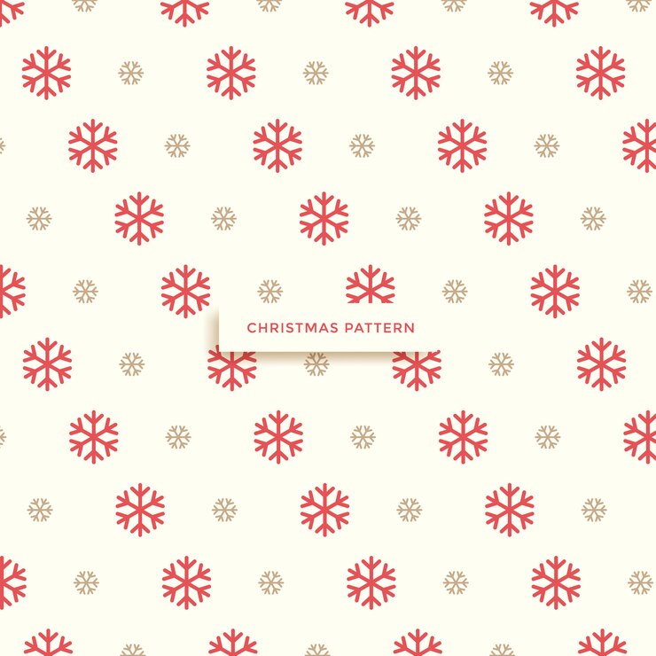 Vettore motivo geometrico senza soluzione di continuità. natale per le vacanze invernali di design.