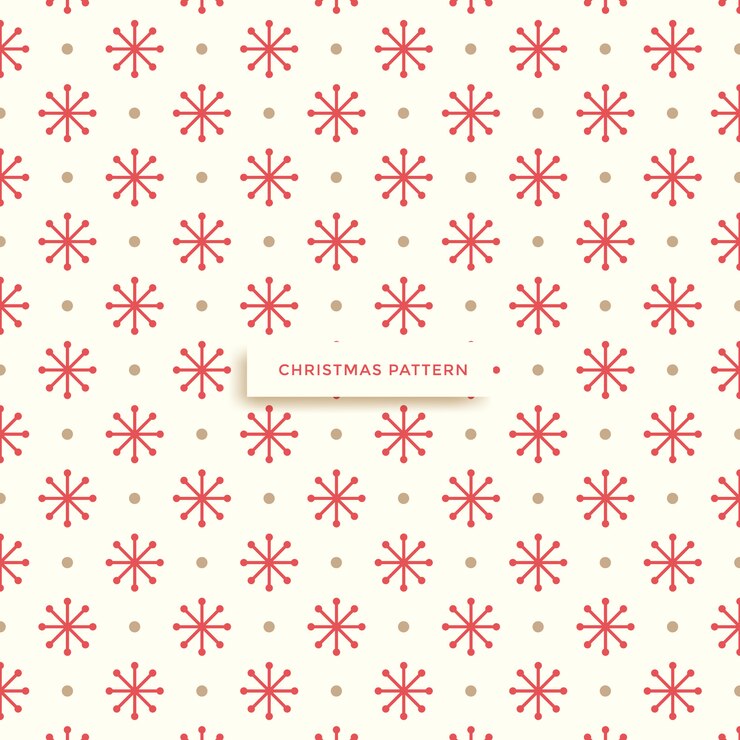 Vettore motivo geometrico senza soluzione di continuità. natale per le vacanze invernali di design.